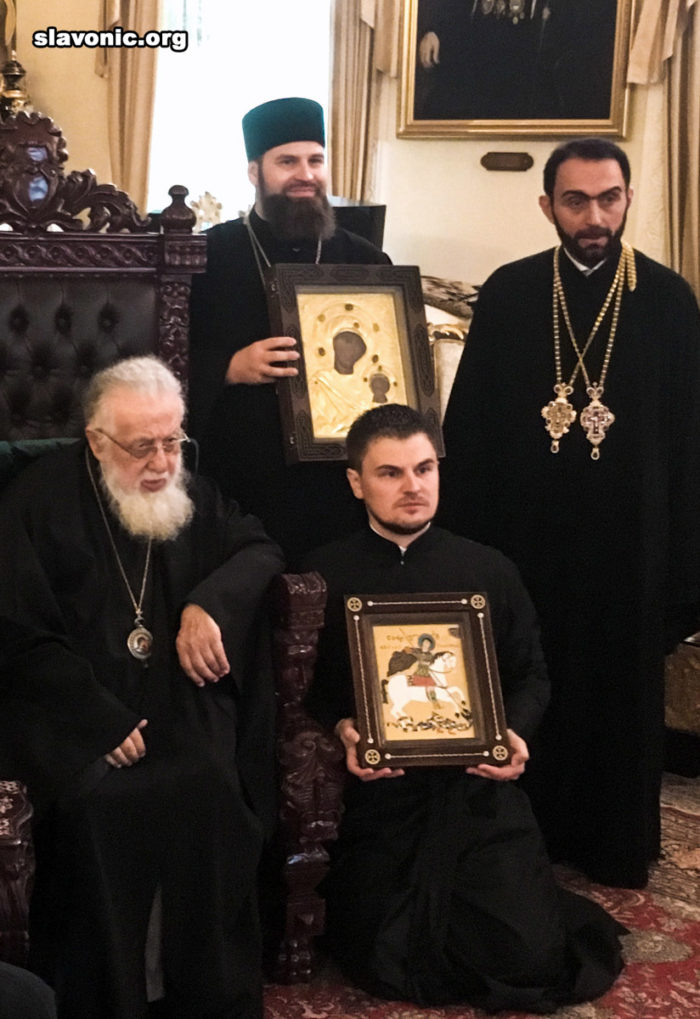 Патриарх Грузинский Илия II: «Вы очень много делаете для православия в Америке»