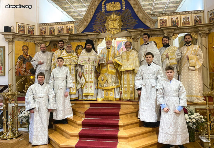 2020 г. Первый визит архиепископа Елпидофора