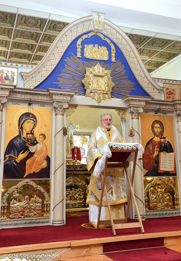 Славянское Викариатство с первым архипастырским визитом посетил глава Американской Архиепископии архиепископ Елпидофор