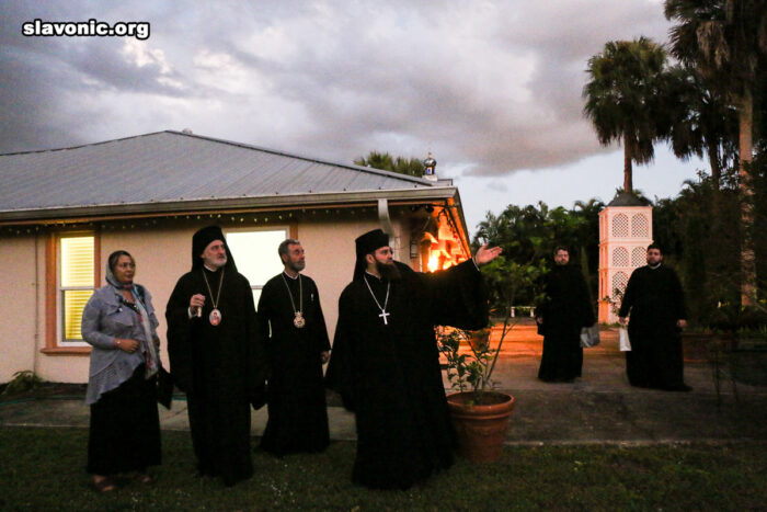 Архиепископ Елпидофор посетил старейший православный монастырь Флориды