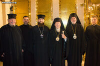 Клирики Славянского Викариатства со Святейшим Патриархом Варфоломеем