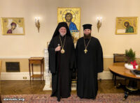 Архиепископ Елпидофор и архимандрит Александр обсудили поточное положение дел в Славянском Викариатстве