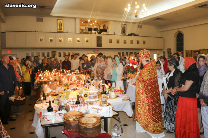 Pascha Celebrations in the Cathedrals and  Churches of the Slavic Orthodox Vicariate