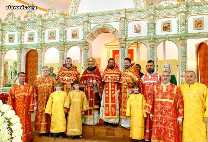 В Майамском соборе молитвенно отметили день тезоименитства викария Славянского Викариатства