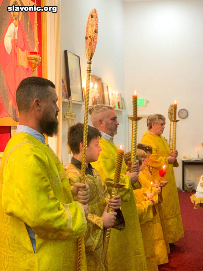 Викарий молитвенно отметил годовщину священнического служения