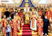 Архиепископ Елпидофор возглавил Литургию в Бруклинском Иоанно-Предтеченском соборе Славянского Викариатства