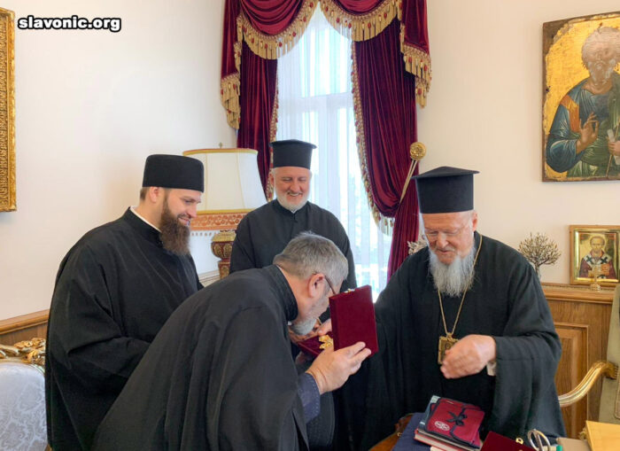 Святейший Патриарх Варфоломей впервые встретился с духовенством Славянского Викариатства