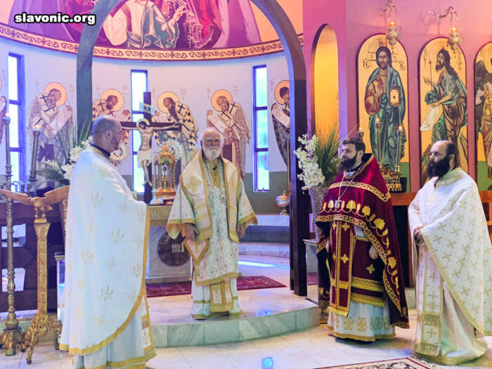 Викарий принял участие в престольном праздник Свято-Андреевской церкви в Майами