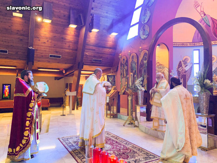 Викарий принял участие в престольном праздник Свято-Андреевской церкви в Майами