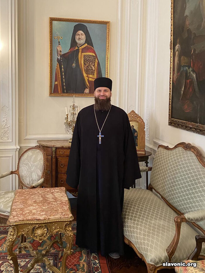 Vicar of Slavic Orthodox Vicariate Visits Greek Orthodox Archdiocese