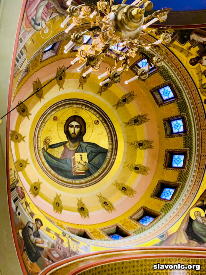 Ікона Господа-Вседержителя у Троїцькому соборі Грецької Архієпископії у Нью-Йорку