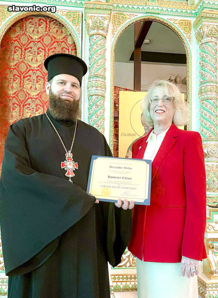 Honorary Citizens of Sunny Isles Beach Named at St. Matrona Cathedral
