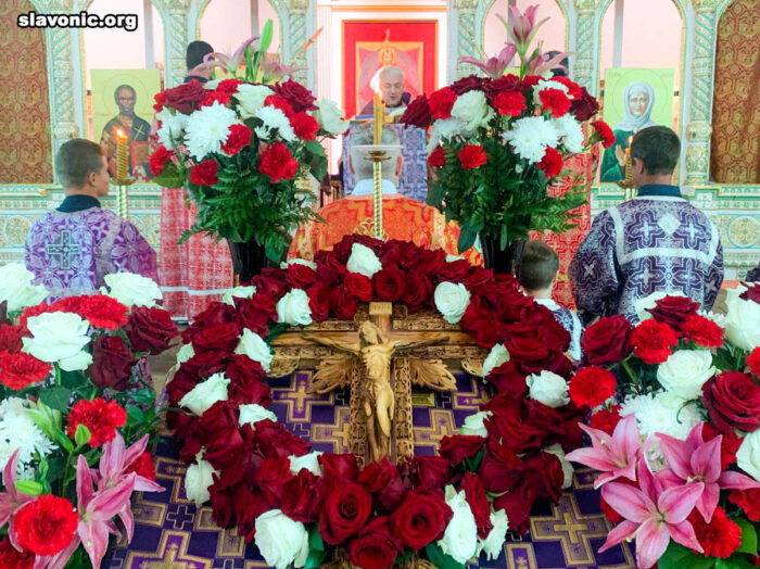 ВУ Хрестопоклонну неділю вікарій очолив Таїнство Соборування у головному храмі Вікаріатства