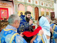 Викарий возглавил службу праздника Успения Богородицы в Майамском соборе