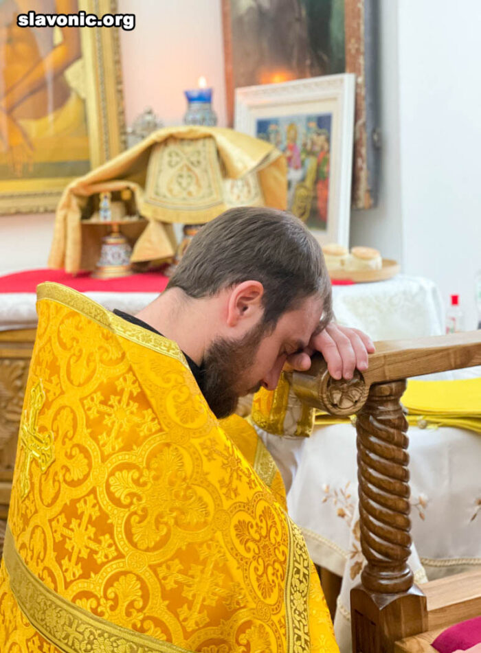 Викарий Славянского Викариатства сослужил экзарху Румынской Церкви