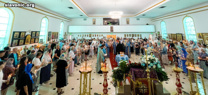 У Хрестопоклонну неділю вікарій очолив Таїнство Соборування у соборі святої Матрони в Маями