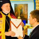 Archbishop Elpidophoros and Ivan Belya