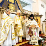 БРУКЛИН. В день малого храмового праздника в Иоанно-Предтеченском соборе совершено богослужение архиерейским чином