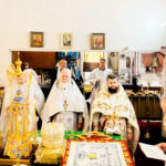 БРУКЛИН. В день малого храмового праздника в Иоанно-Предтеченском соборе совершено богослужение архиерейским чином