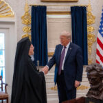 Patriarch Bartholomew met privately with President Donald Trump