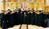 Патриарх Варфоломей и духовенство Славянского Викариатства
