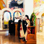 Викарий поздравил архиепископа Елпидофора с днем небесного покровителя