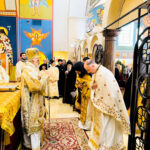 Викарий поздравил архиепископа Елпидофора с днем небесного покровителя