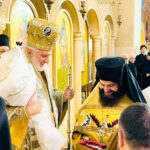 Викарий поздравил архиепископа Елпидофора с днем небесного покровителя
