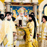 Викарий поздравил архиепископа Елпидофора с днем небесного покровителя