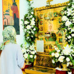 Молитва у мощей святой Матроны в Майами