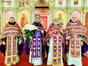 Archimandrite Alexander Belya, Vicar of the Slavic Vicariate, marked the 45th anniversary with a prayer service