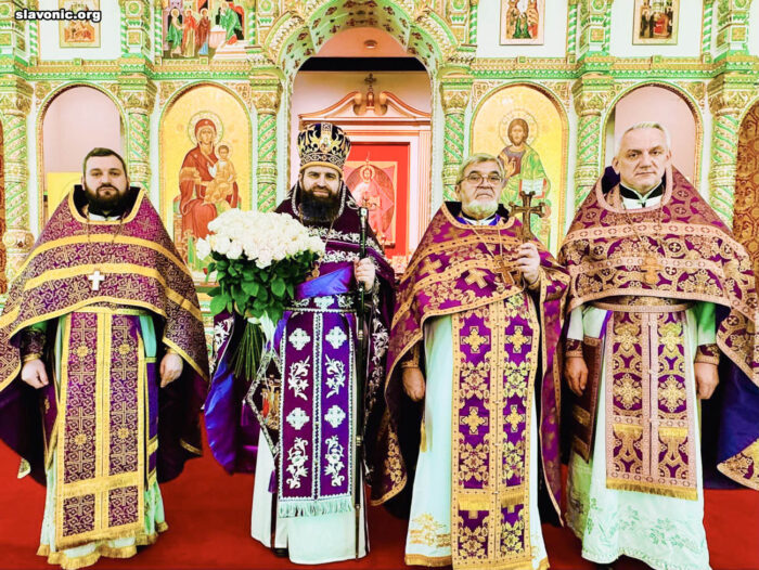 Archimandrite Alexander Belya, Vicar of the Slavic Vicariate, marked the 45th anniversary with a prayer service