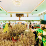 Викарий Славянского Викариатства совершил богослужения праздника Входа Господня в Иерусалим