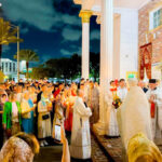 On the Feast of the Resurrection of Christ, the Vicar led the divine service at the Miami Cathedral