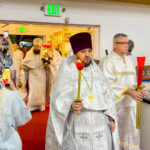 На праздник Пасхи Христовой викарий возглавил торжественное богослужение в Майамском соборе