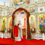 On the Feast of the Resurrection of Christ, the Vicar led the divine service at the Miami Cathedral