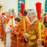 На праздник Пасхи Христовой викарий возглавил торжественное богослужение в Майамском соборе