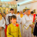 На праздник Пасхи Христовой викарий возглавил торжественное богослужение в Майамском соборе