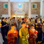 На праздник Пасхи Христовой викарий возглавил торжественное богослужение в Майамском соборе