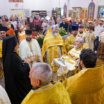Archbishop Elpidophoros Celebrated the Divine Liturgy at the Brooklyn Cathedral on the Occasion of the 70th Anniversary of the Birth of Its Rector, Protopresbyter Olexander Belya