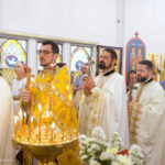 Archbishop Elpidophoros Celebrated the Divine Liturgy at the Brooklyn Cathedral on the Occasion of the 70th Anniversary of the Birth of Its Rector, Protopresbyter Olexander Belya