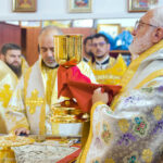 Archbishop Elpidophoros Celebrated the Divine Liturgy at the Brooklyn Cathedral on the Occasion of the 70th Anniversary of the Birth of Its Rector, Protopresbyter Olexander Belya